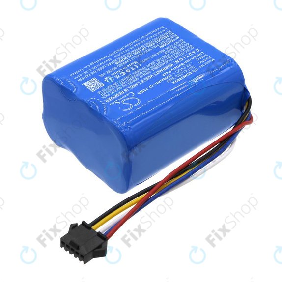 Baterie pentru Ecovacs Winbot X, WA30, WA50, 2600mAh, Li-Ion, 22.2V, S07-Li-222-3000, HQ