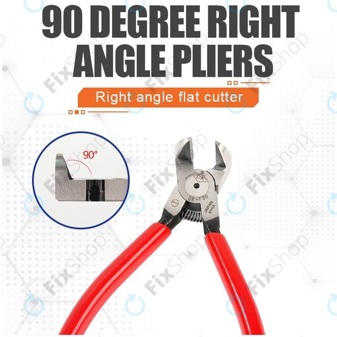 Relife DK-F90 - Țepușe Plate cu Unghi de 90°
