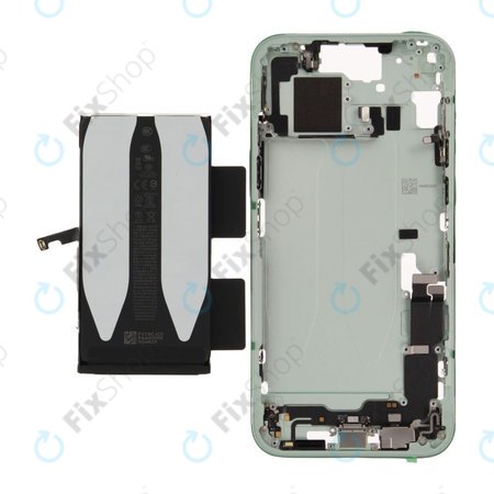 Ramă Mijlocie cu Baterie iPhone 15 Plus | Green | ZD076-00678 | Genuine Apple