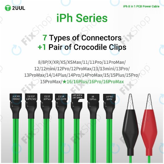 Cablu de alimentare PCB pentru iPhone 8-16 Pro Max, 2UUL PW05