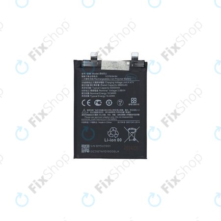 Xiaomi Redmi Note 13 Pro+ 23090RA98C - Baterie BM5U 5000mAh - 1330103000037B Genuine Service Pack