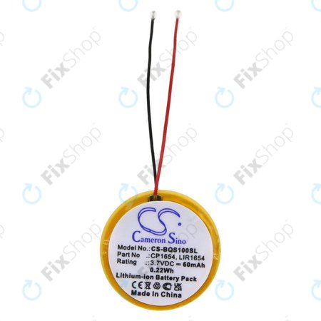 Baterie pentru Bose Soundsport Pulse, Wireless, 60mAh, Li-Ion, 3.7V, CP1654, HQ