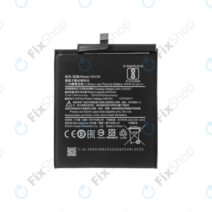 Xiaomi Mi 9 SE - Baterie BM3M 3070mAh
