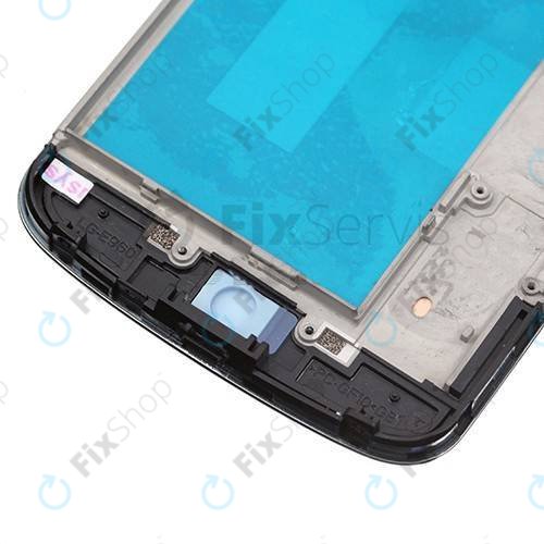 LG Nexus 4 E960 - Ecran LCD + Sticlă Tactilă + Ramă (Black) TFT