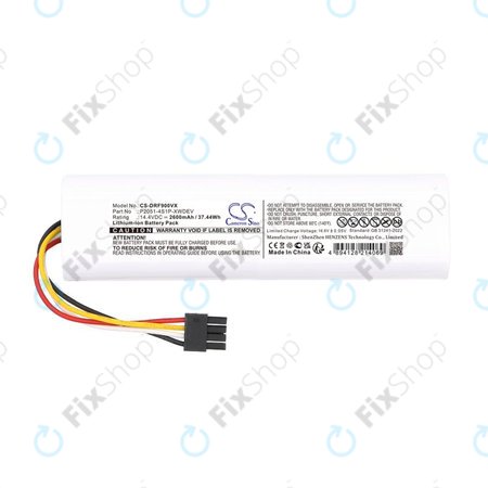Baterie pentru Dreame D9 Plus, F9 Pro, 2600mAh, Li-Ion, 14.4V, P2051-4S1P-XWDEV, HQ