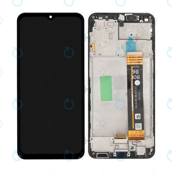 Samsung Galaxy A23 5G A236B - Ecran LCD + Sticlă Tactilă + Ramă (Black) - GH82-29734A, GH82-29735A Genuine Service Pack