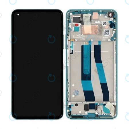 Xiaomi Mi 11 Lite 5G - Ecran LCD + Sticla Tactilă + Ramă (Mint Green) - 56000H00K900, 56000300K900 Genuine Service Pack