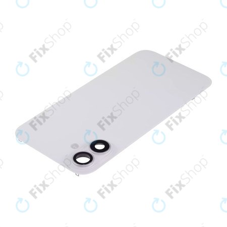 Apple iPhone 16 Plus - Sticlă pentru carcasa din spate + Sticlă cameră + Placă metalică + Magneți MagSafe (White)