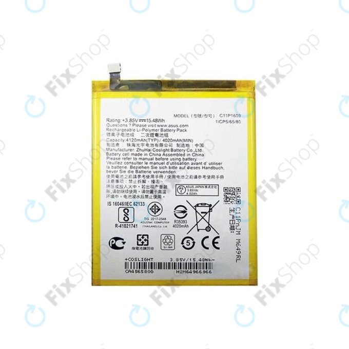 Asus Zenfone 3 Max ZC553KL (X00DD) - Baterie C11P1609 4120mAh