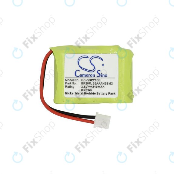 Baterie pentru Dogtra Receiver, Collar, 210mAh, Ni-MH, 3.6V, BP20R, HQ