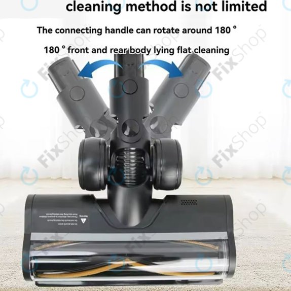 Perie rotativă de podea, Neagră pentru Xiaomi Dreame R10, R20, R30, T20, T30