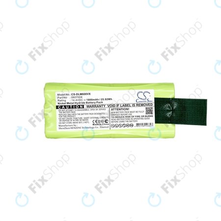 Dirt Devil Libero M606, M606-1, M606-2, M606-3, M606-4, M607, M612 - Baterie 0607004, 0612014 Ni-MH 14.4V 1800mAh HQ