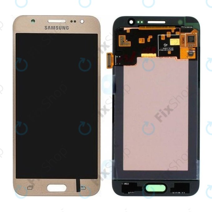 Samsung Galaxy J5 J500F - Ecran LCD + Sticlă Tactilă (Gold) - GH97-17667C Genuine Service Pack