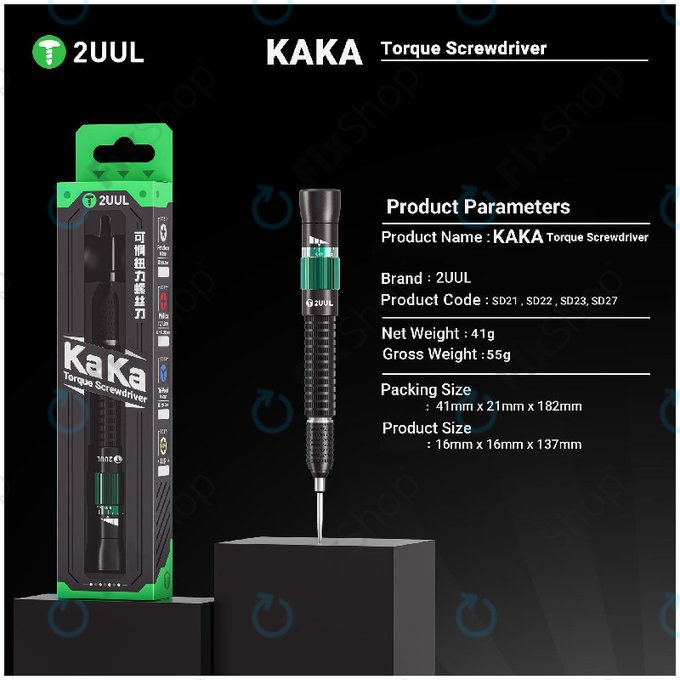 Șurubelniță dinamometrică, 4IP, 2UUL SD27, pentru iPhone seria 17