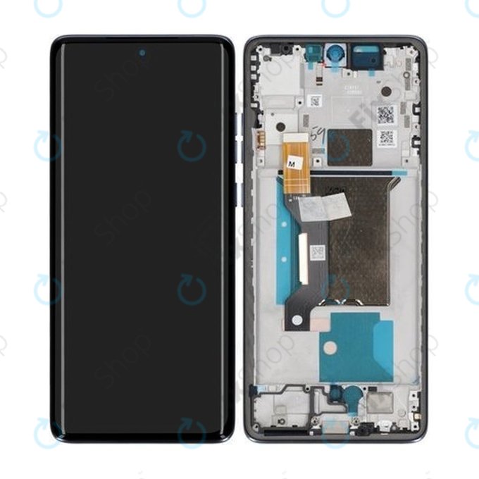 Motorola Edge 60 Fusion - Ecran LCD + Sticlă Tactilă + Ramă (Slipstream) - 5D68C29878 Genuine Service Pack