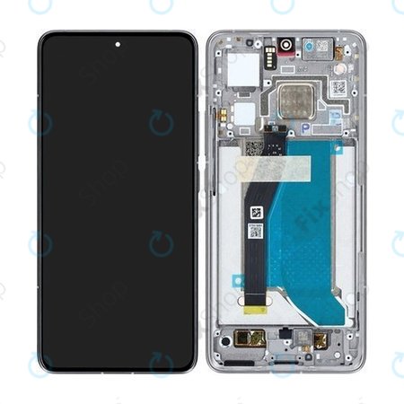 Xiaomi 14T Pro - Ecran LCD + Sticlă Tactilă + Ramă (Titan Gray) - 56001600N1200 Genuine Service Pack