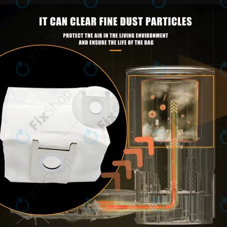 Roidmi EVE Plus - Sac de praf