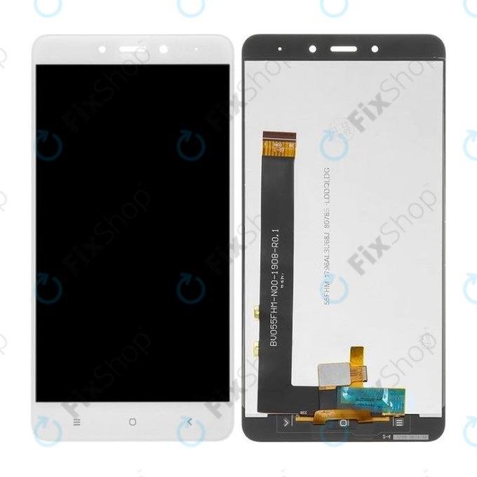 Xiaomi Redmi Note 4 (Mediatek) - Ecran LCD + Sticlă Tactilă (White) TFT