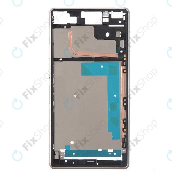 Sony Xperia Z3 D6603 - Ramă Mijlocie (Black)