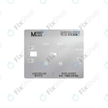 Ma Ant MR-01 - Placă de fixare pentru reparare iPhone X, XS, XS Max, 11, 11 Pro, 11 Pro Max