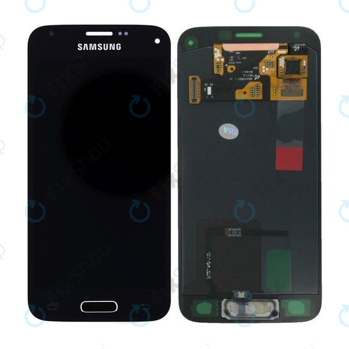 Samsung Galaxy S5 Mini G800F - Ecran LCD + Sticlă Tactilă (Charcoal Black) - GH97-16147A Genuine Service Pack