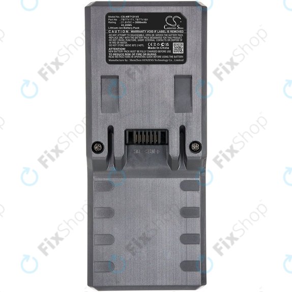 Beko VRT 8282 BV, ZB1852, Hoover FD-series - Baterie TBTTV1T1, TBTTV1B1 Li-Ion 21.6V 2000mAh HQ