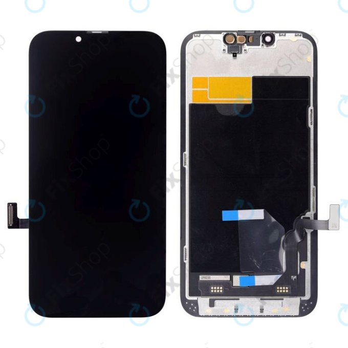 Apple iPhone 13 - Ecran LCD + Sticlă Tactilă + Ramă Hard OLED FixPremium