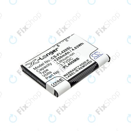Baterie pentru Fujitsu Siemens Loox N560, N520, N500, 420, 410, 1250mAh, Li-Ion, 3.7V, PL400MB, HQ