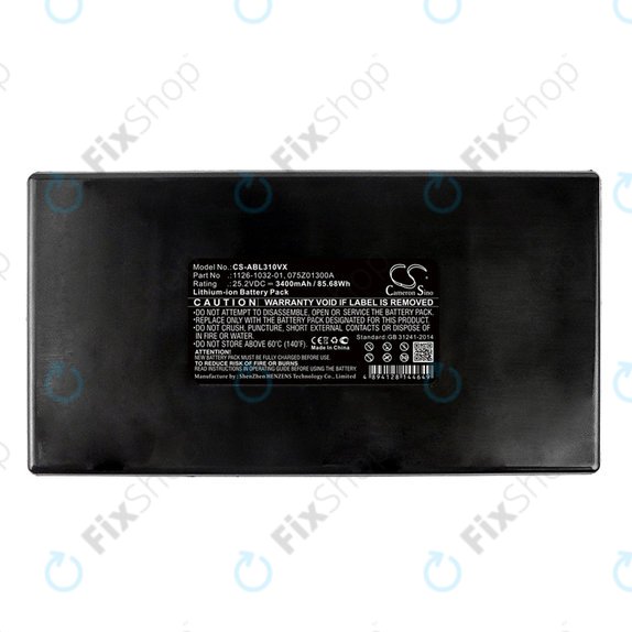 Baterie pentru Stiga Autoclip 125, AutoClip M7, Ambrogio L85 Evolution, 3400mAh, Li-Ion, 25.2V, 1126-1032-01, HQ
