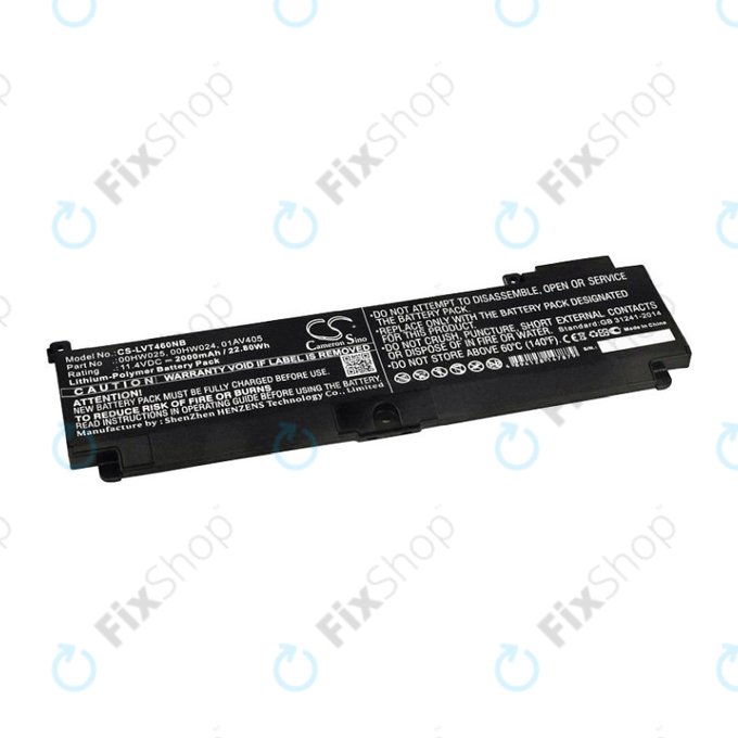 Baterie pentru Lenovo ThinkPad T460S, T470S, 2000mAh, Li-Pol, 11.4V, 00HW025, HQ