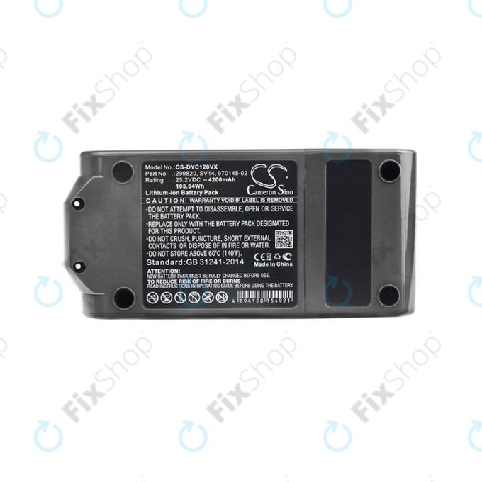 Dyson V11 - Baterie 299820, SV14, 970145-02 Li-Ion 25.2V 4200mAh HQ