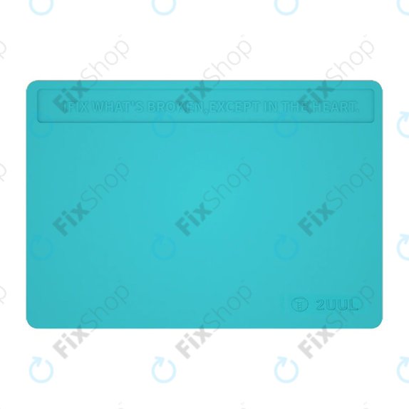 2UUL - Pad ESD antistatic din silicon rezistent la căldură - 40 x 28cm (albastru)