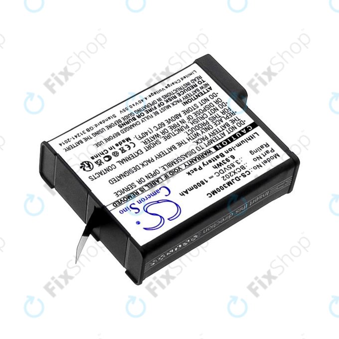 Baterie pentru DJI Osmo Action 3, Action 4, 1800mAh, Li-Ion, 3.85V, BCX202, HQ