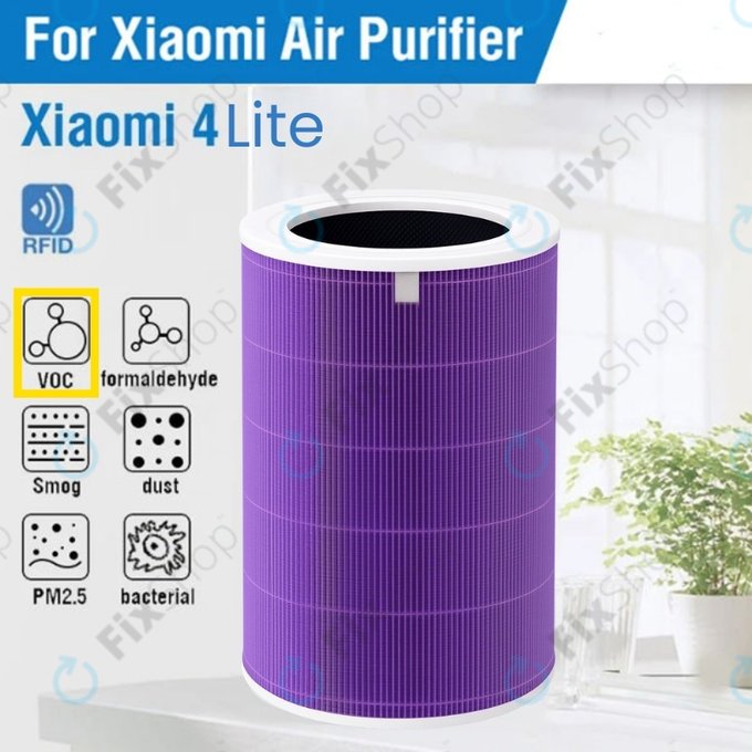 Xiaomi Mi Air Purifier 4 Lite - Filtru HEPA (Anti-miros) (Mov)
