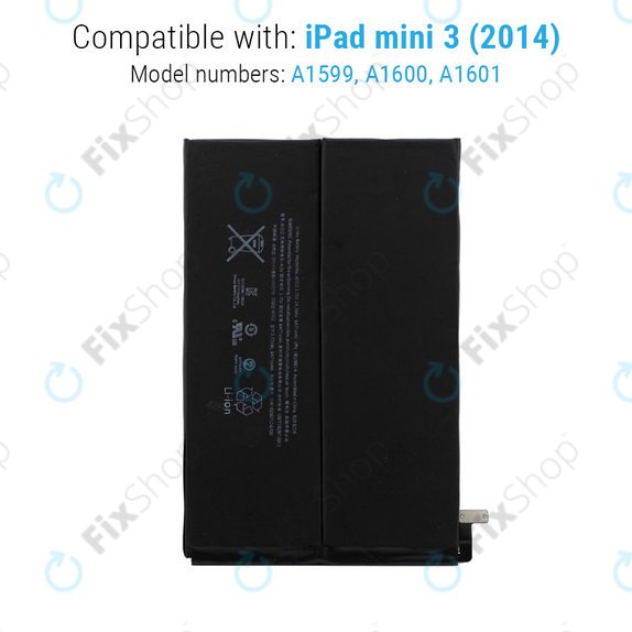 Baterie pentru iPad Mini 3, 6471mAh