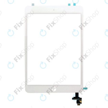 Apple iPad Mini, Mini 2 - Sticlă Tactilă + IC Conector (White)