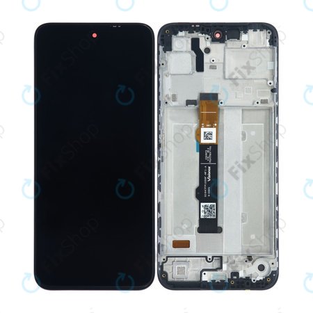 Motorola Moto G41 XT2167 - Ecran LCD + Sticlă Tactilă + Ramă (Meteorite Black) TFT