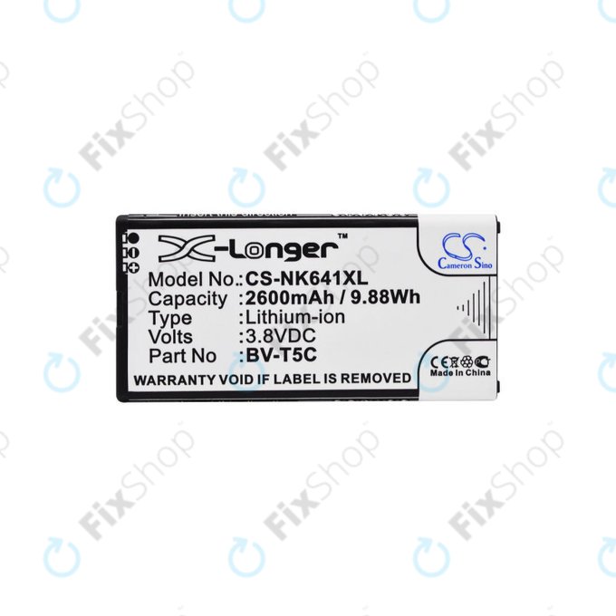 Microsoft Lumia 640 - Baterie BV-T5C 2600mAh HQ