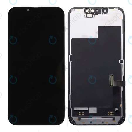Apple iPhone 13 Mini - Ecran LCD + Sticlă Tactilă + Ramă Soft OLED FixPremium
