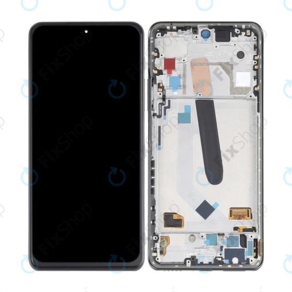 Xiaomi Mi 11i - Ecran LCD + Sticlă Tactilă + Ramă (Cosmic Black) OLED