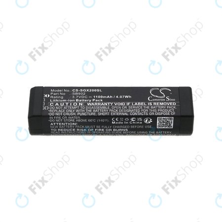 Baterie pentru Shure GLXD1, 2, MXW2, 1100mAh, Li-Ion, 3.7V, SB902, HQ