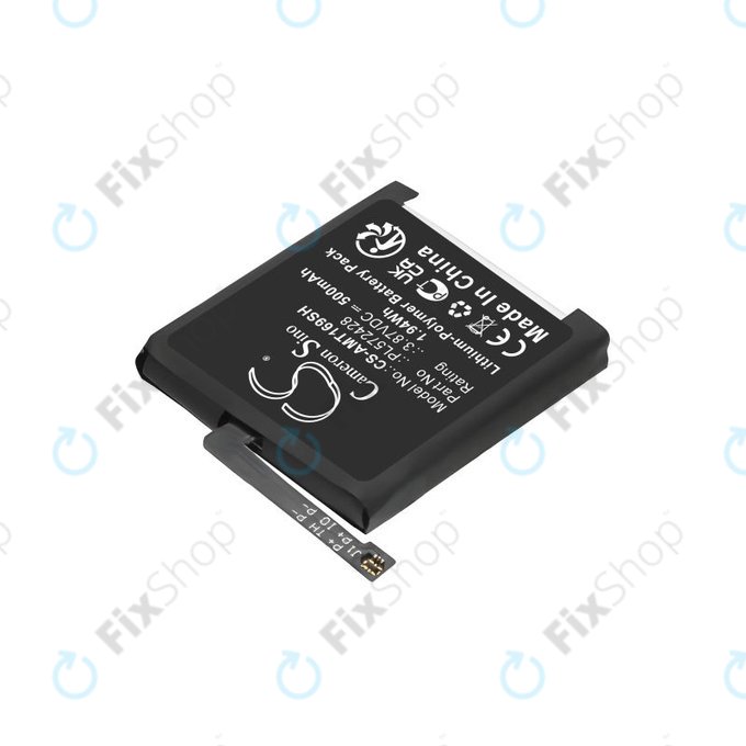 Baterie pentru Amazfit T-Rex 2, A2169, A2170, 500mAh, Li-Pol, 3.87V, PL572428, HQ