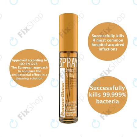 PanzerGlass ™ Spray Twice A Day - Solu?ie de cură?are - 100ml