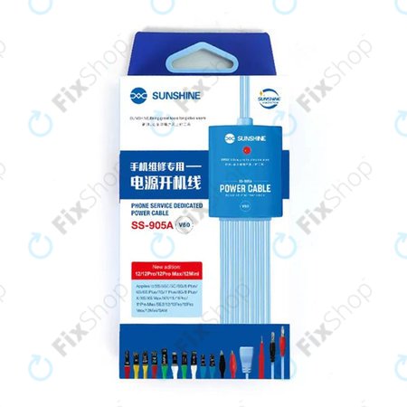 SunShine SS-905A - Set cablurile de alimentare (iPhone 5S - 12 Pro Max, Samsung)