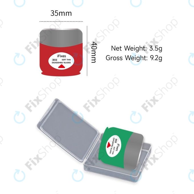 iFixes iS12 - lame subțiri pentru dezasamblare, 0.15mm