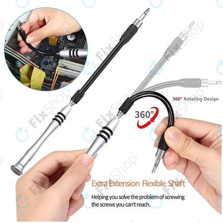 Kingsdun - Set de Șurubelnițe de Precizie pentru Servicii de Telefonie, Calculatoare și Electronice 115în1