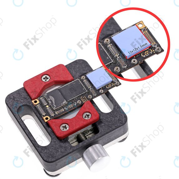 2UUL - Set de tampoane de protecție din silicon - 12 x 12 x 1.5mm (100buc)