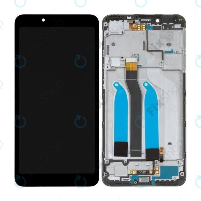Xiaomi Redmi 6, Redmi 6A - Ecran LCD + Sticlă Tactilă + Ramă (Black) TFT
