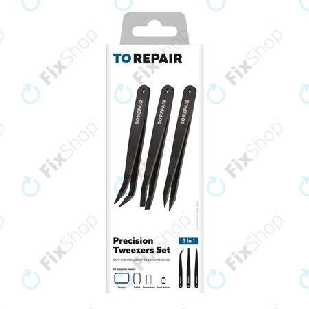 SBS - Set de pensete de precizie pentru reparații fine 3-în-1