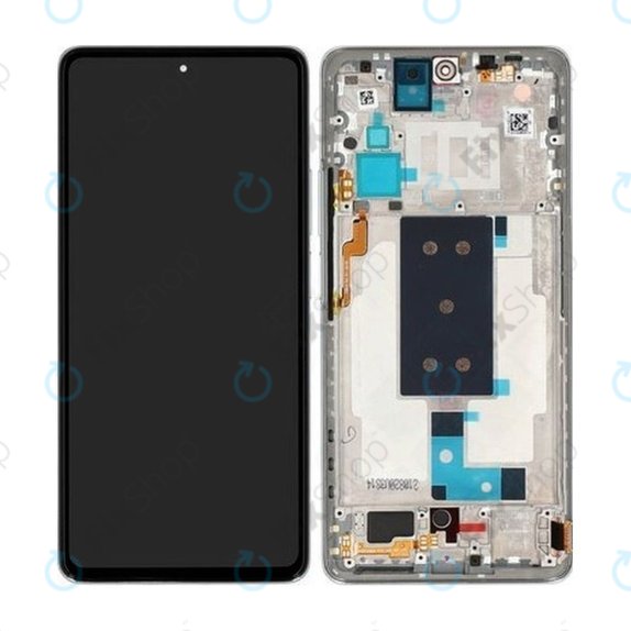 Xiaomi 11T Pro - Ecran LCD + Sticla Tactilă + Ramă (Moonlight White, Celestial Blue) - 5600040K3S00, 56000D0K3S00 Genuine Service Pack